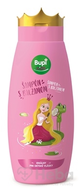 Bupi KIDS Šampón s balzamom  ružový 1x250 ml
