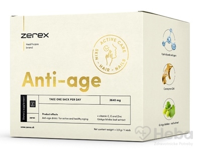 Zerex Anti-age Drink  30 vrecúšok s práškom na prípravu nápoja