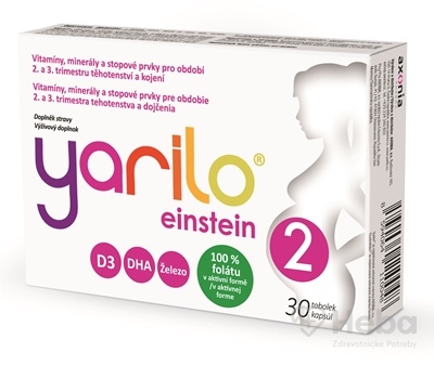 Yarilo Einstein 2 (2., 3. trimester tehotenstva a dojčenie)  30 kapsúl