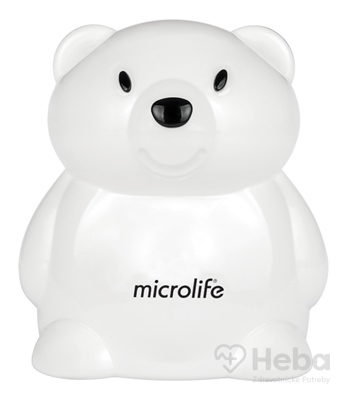 Microlife Inhalátor Detský neb 400  kompresorový (detský dizajn - medveď) 1x1 ks