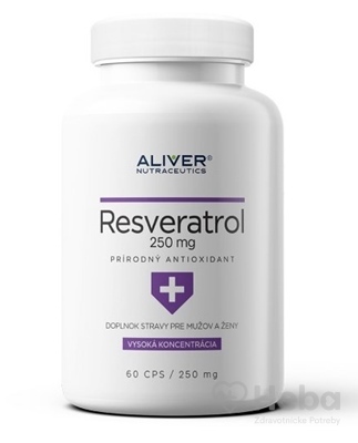 ALIVER Resveratrol  cps 1x60 ks