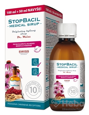 STOPBACIL MEDICAL SIRUP 100+50ML DR.WEISS