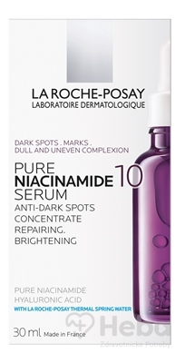 La Roche-Posay Pure Niacinamid 10 koncentrované sérum proti tmavým škvrnám  30 ml pleťové sérum