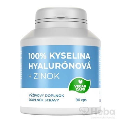Boos Trade Kyselina hyalurónová + Zinok  90 kapsúl