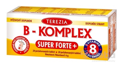 Terezia B-komplex Super Forte +  20 tabliet