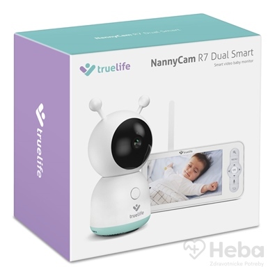 TRUELIFE Videopestúnka digitálna NannyCam R7 Dual Smart