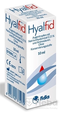 Hyalfid  očné kvapky 1x10 ml