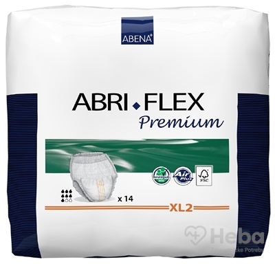 ABENA ABRI FLEX Premium XL2  navliekacie plienkové nohavičky, priedušné, boky, 130-170 cm, savosť 1900 ml, 1x14 ks