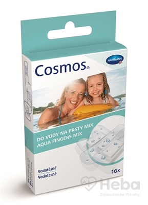 Cosmos do vody na prsty mix  6x(22x80 mm), 6x(45x50 mm), 4x(25x72 mm), 1x16 ks
