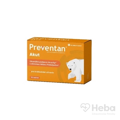Farmax Preventan Akut + Vitamín C  30 tabliet