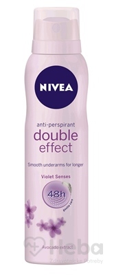 NIVEA Double Effect Sprej antiperspirant, 150 ml
