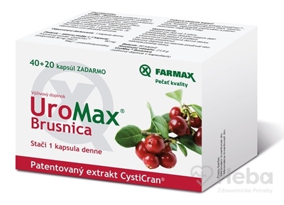 FARMAX UroMax Brusnica  cps 40+20 zadarmo (60 ks)