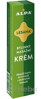 Alpa Krém Lesana  bylinný masážny 1x40 g