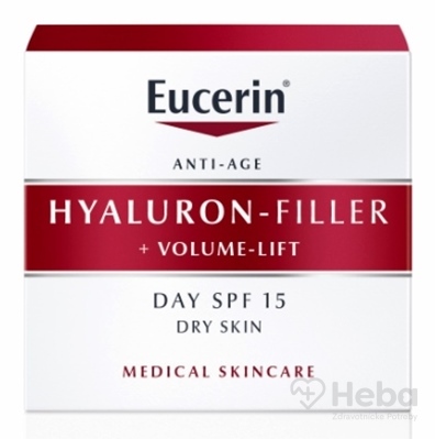 Eucerin HYALURON-FILLER+Volume-Lift Denný krém  Anti-Age, pre suchú pleť 1x50 ml