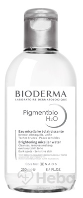 BIODERMA Pigmentbio H2O  zosvetľujúca micelárna voda 1x250 ml