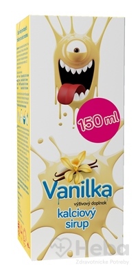 VULM Kalciový sirup vanilka  150 ml sirup