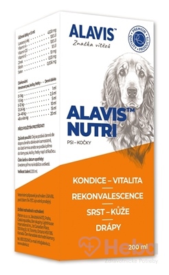 Alavis Nutri  olejová emulzia pre psy, mačky a fretky 1x200 ml