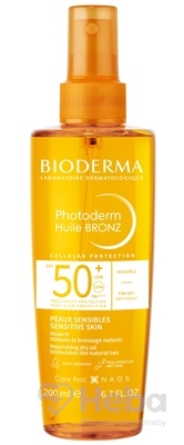 Bioderma Photoderm Bronz olej na opaľovanie SPF50+  200 ml sprej na opaľovanie