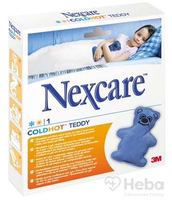 3M Nexcare ColdHot Teddy  gélový obklad pre deti 1x1 ks