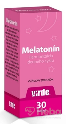 VIRDE Melatonín 5 mg  30 tabliet