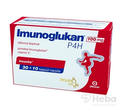 Imunoglukan P4H 100 mg  40 kapsúl (30+10 zadarmo)