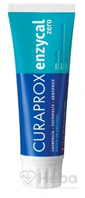 CURAPROX Enzycal ZERO  zubná pasta bez fluoridu 1x75 ml