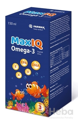 Farmax MaxIQ Omega-3  150 ml sirup