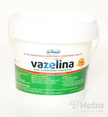 VITAR Vazelína extra jemná biela  1x400 g