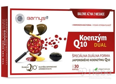 Barny's Koenzým Q10 dual 60 mg  cps 1x30 ks