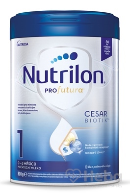 Nutrilon 1 Profutura CESARBIOTIK  počiatočná dojčenská výživa (0-6 mesiacov) 1x800 g