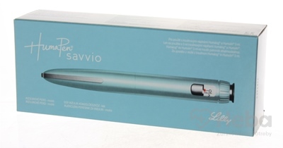HumaPen Savvio, inzulínové pero  modré, aplikátor inzulínu pre 3 ml náplne, 1x1 ks