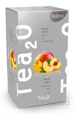 Biogena Tea2O Mango & Broskyňa  ovocný čaj 20x2,3 g (46 g)