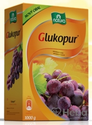 Glukopur (hroznový cukor) - NATURA  prášok 1x1000 g
