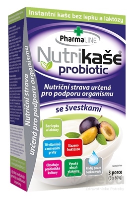 Nutrikaša probiotic - so slivkami  3x60 g (180 g)
