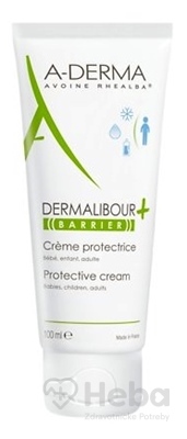 A-derma Dermalibour+ Barrier Creme Protectrice  ochranný krém na podráždenú a narušenú pokožku 1x100 ml