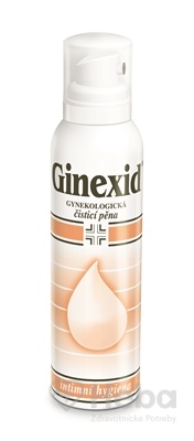 GINEXID gynekologická čistiaca pena  spm der 1x150 ml