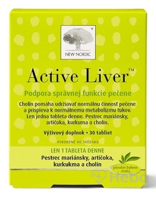 NEW NORDIC Active Liver  tbl 1x30 ks