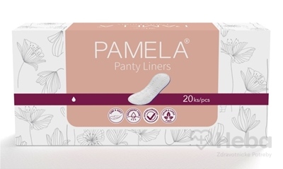 Pamela Panty Liners  hygienické vložky s slipové 1x20 ks