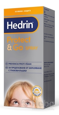 Hedrin Protect&go Spray  ochrana proti všiam 1x120 ml