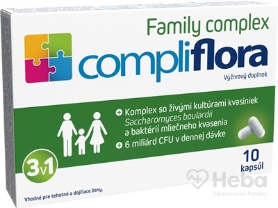 Compliflora Family Complex  10 kapsúl