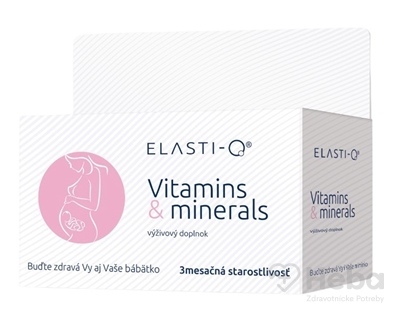 Elasti-Q Vitamins & minerals  90 tabliet