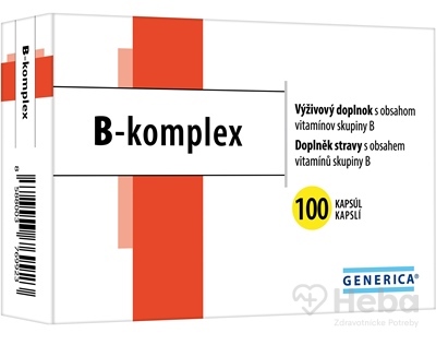 GENERICA B-komplex  100 kapsúl