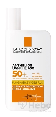 La Roche-Posay Anthelios UVMUNE 400 transparentný fluid SPF 50+  50 ml fluid