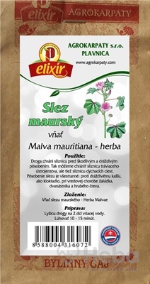 AGROKARPATY SLEZ MAURSKÝ kvet  bylinný čaj 1x20 g