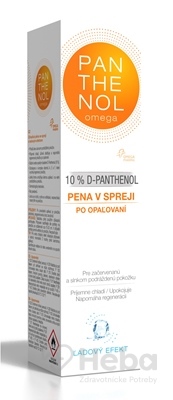Omega Panthenol 10% pena v spreji po opaľovaní  150 ml pena po opaľovaní
