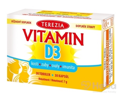 Terezia Vitamín d3 1000 iu  cps 1x30 ks