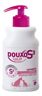 DOUXO S3 CALM Shampoo  šampón pre mačky a psy, upokojujúci 1x200 ml