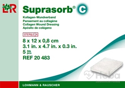 SUPRASORB C  1KS 8X12X0.8CM 20483