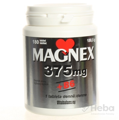 Vitabalans Magnex 375 mg + B6  180 tabliet