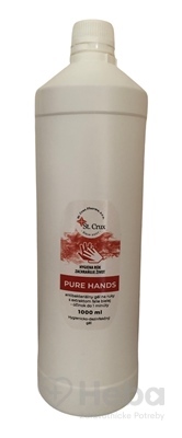 Pure Hands  antibakteriálny gél na ruky s extraktom ľalie bielej 1x1000 ml